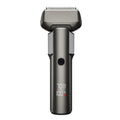 Five-blade Full Body Washable LED Digital Display Reciprocating Electric Shaver, Grey