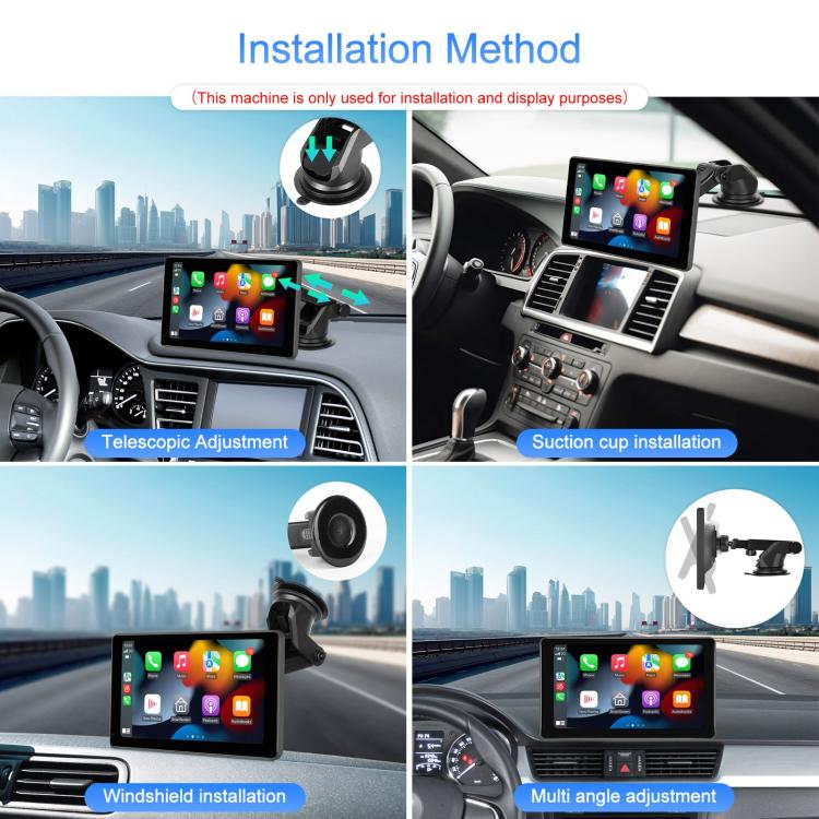 Android 15 2G+32G Car Reversing Display Monitor Screen Without Rear View Camera WiFi Version, 7 inch, 9 inch, 10.1 inch, 10.25 inch
