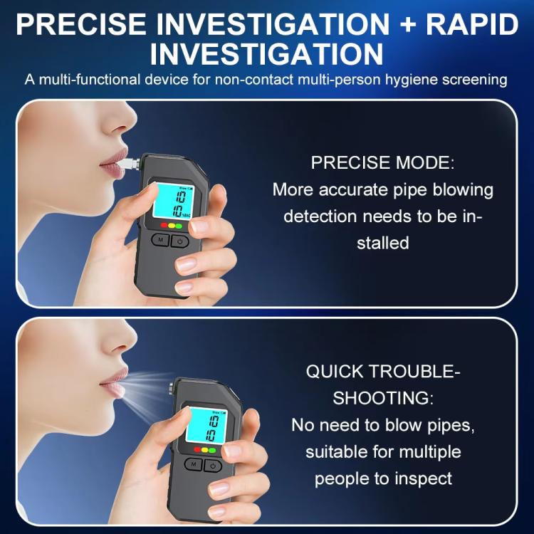 Home Digital Display Blow-type Alcohol Tester Alcohol Detector, 1101