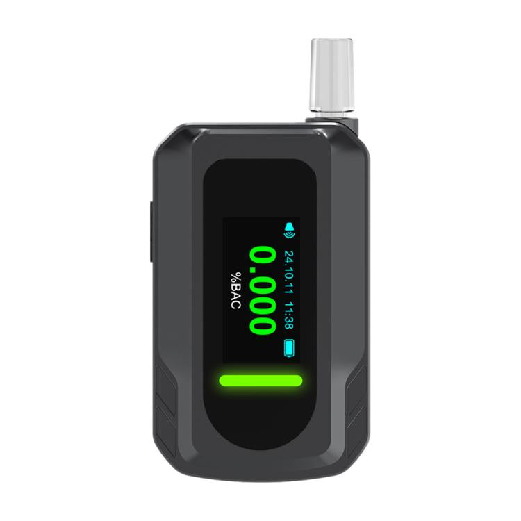 D2000 HD IPS Screen Portable Blow-Type High-Precision Alcohol Content Tester, D2000