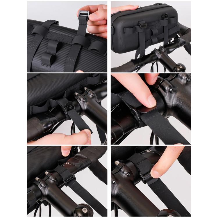 WILD MAN GD8 Mountain Bicycle EVA Hard Shell Handlebar Bag, GD8