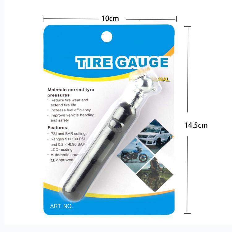Car LCD display Portable Tire Monitoring Gauge Tire Pressure Tool, LCD Display