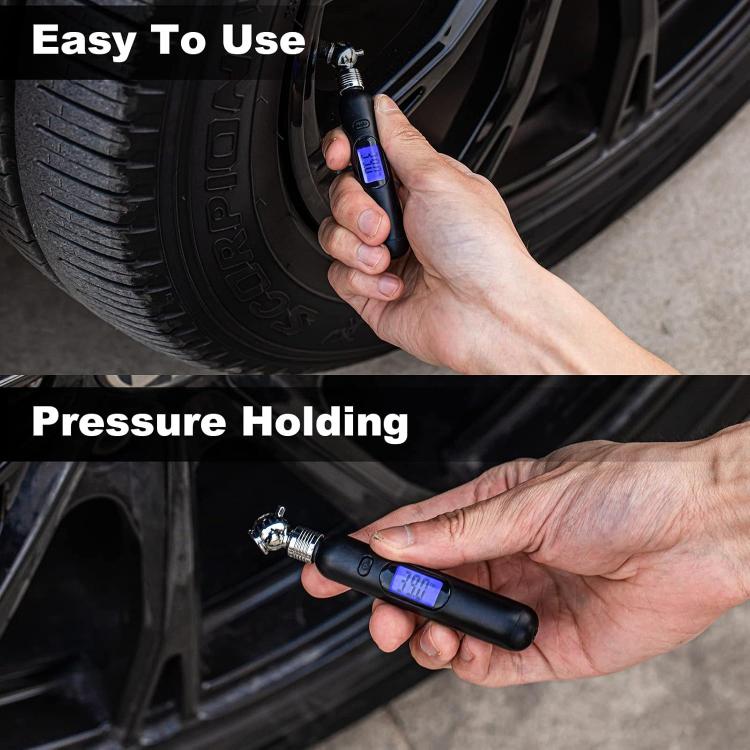 Car LCD display Portable Tire Monitoring Gauge Tire Pressure Tool, LCD Display