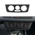 Carbon Fiber Car Air Conditioner Switch Panel A Decorative Sticker for SEAT Ibiza 2009-2014, Left and Right Driver, Air Conditioner Switch Panel A