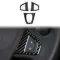 3pcs/Set Carbon Fiber Car Steering Wheel Buttons Decorative Sticker for Renault Fluence 2009-2017 / Megane 2008-2016, Left and Right Driver, Steering Wheel Buttons
