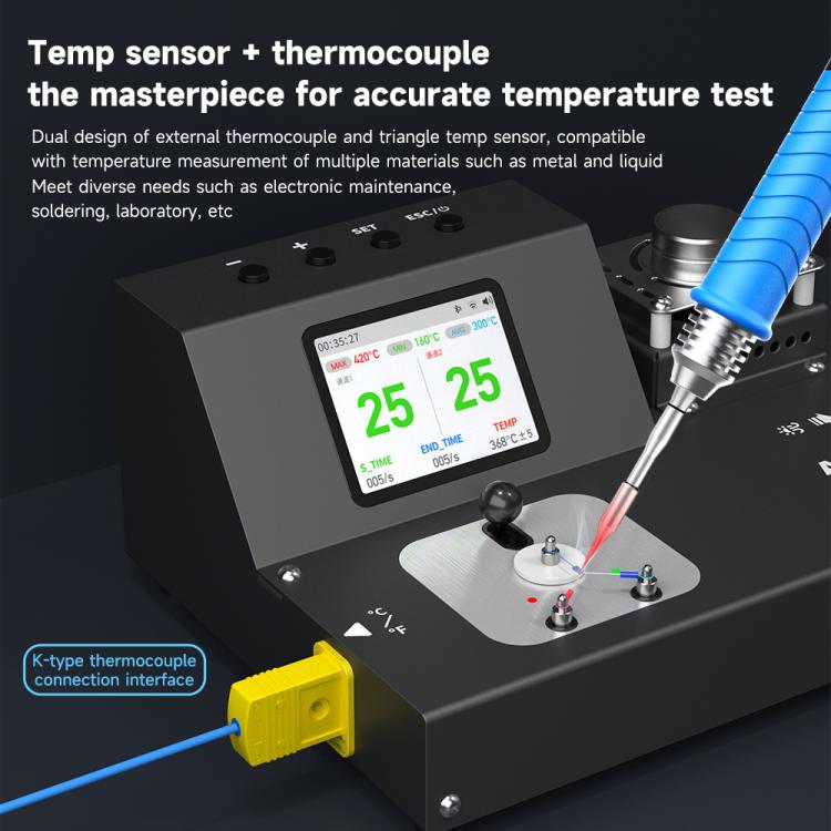 Aixun DT02 2 in 1 Dual-Channel Smart Thermometer