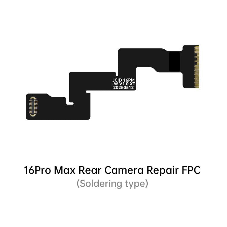 JC Tag-on Type Rear Camera Repair FPC Flex Cable, For iPhone 16 Pro / Pro Max(Rear Camera Tag-on Type), For iPhone 16 Plus / 16(Rear Camera Tag-on Type)