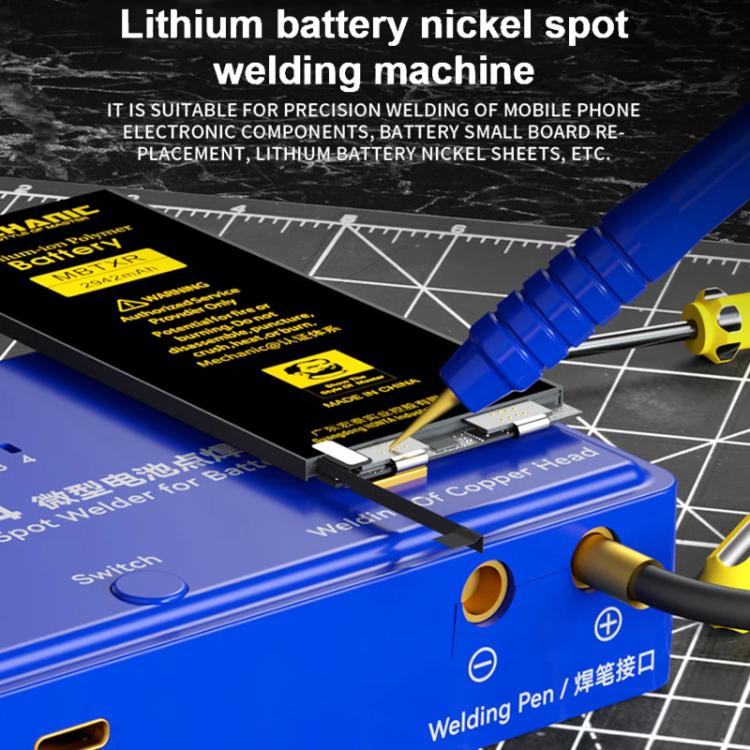 Mechanic W04 Portable Mini Battery Spot Welding Machine PCB Short Circuit Detector