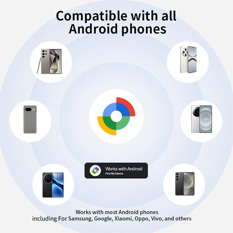 F8 Life Waterproof Air Location Tracker Anti-lost Device for Android Google Certified, F8 Google Certified (White), F8 Google Certified (Black)