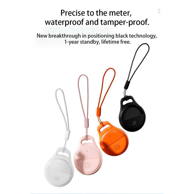 JHX05 iOS Mini GPS Global Smart Location Tracker Anti-lost Device, iOS (Black), iOS (White), iOS (Pink), iOS (Orange)