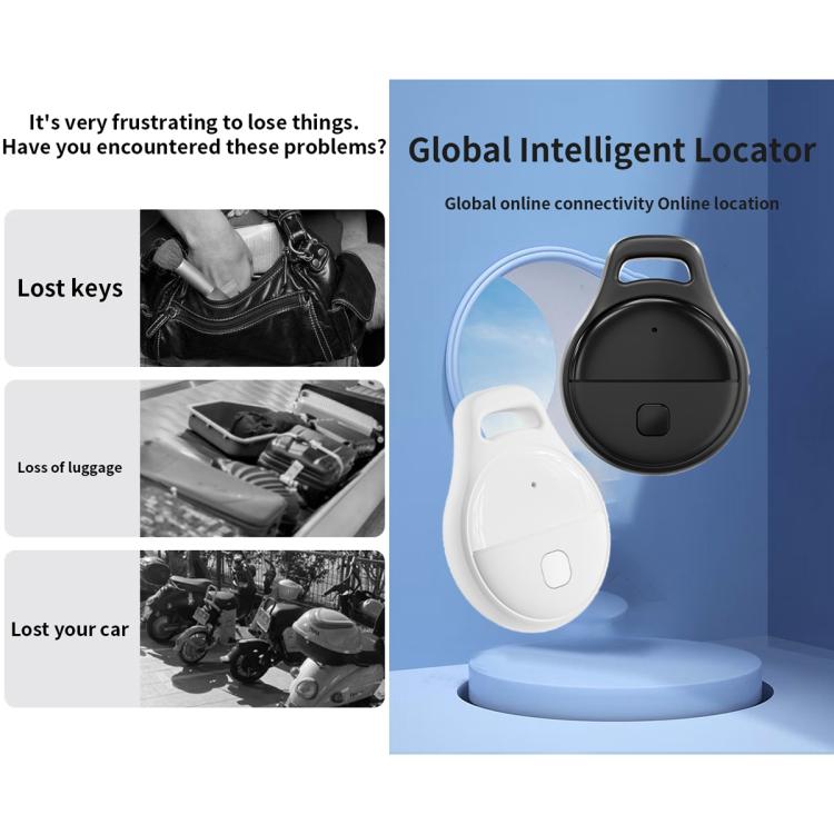 JHX05 iOS & Android Mini GPS Global Smart Location Tracker Anti-lost Device, OS & Android (Black), OS & Android (White), OS & Android (Pink), OS & Android (Orange)