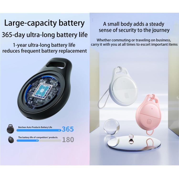 JHX05 iOS & Android Mini GPS Global Smart Location Tracker Anti-lost Device, OS & Android (Black), OS & Android (White), OS & Android (Pink), OS & Android (Orange)