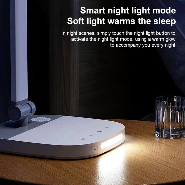 Smart Voice Control Five Brightness AA-Grade Eye Protection LED Desk lamp, SD903AB