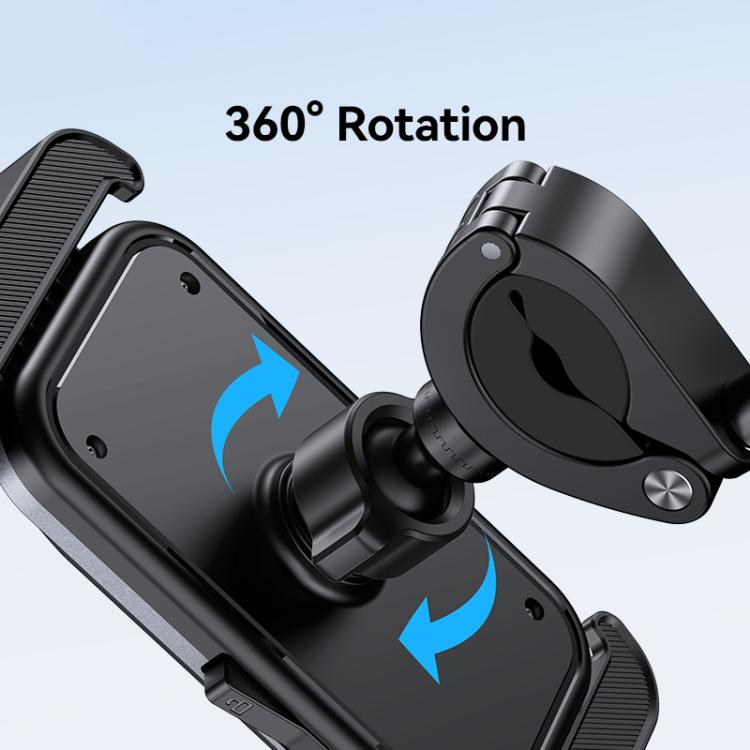 USAMS ZJ082 360-degree Universal Ball Motocycle Cycling Phone Holder, ZJ082