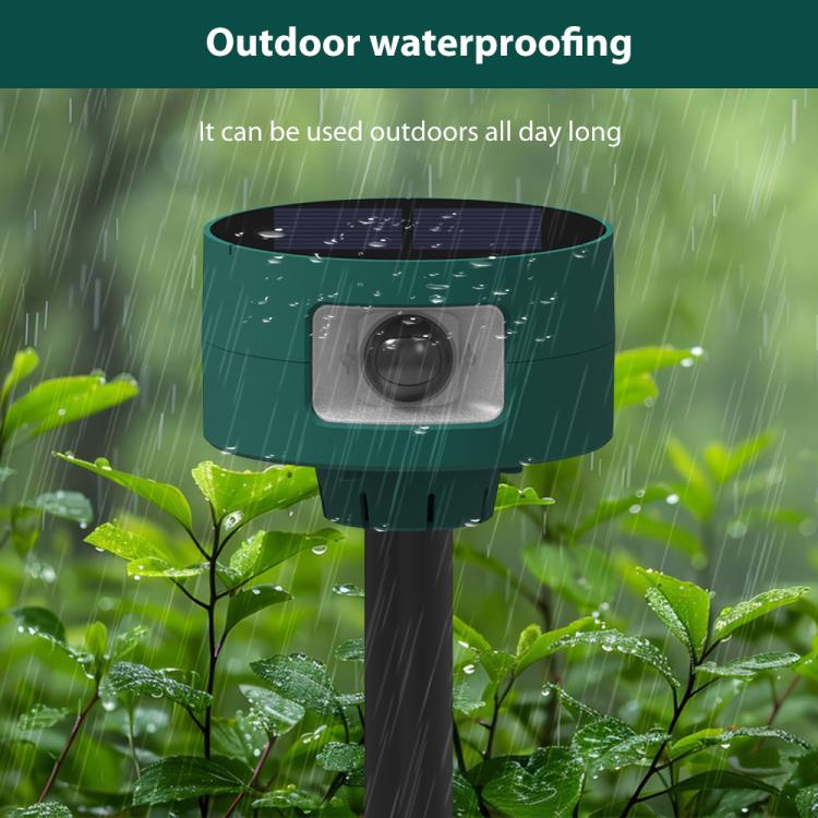 N911S Outdoor Solar Ultrasonic Animal Repellent, N911S
