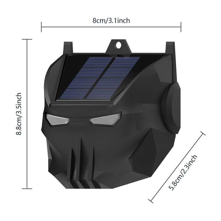 N911X Solar LED Red Flashing Animal Repellent, N911X