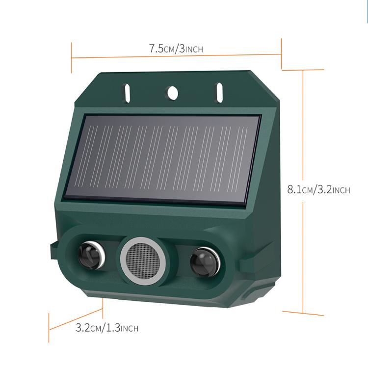 N911Z Solar Powered LED Flashing Infrared Light Animal Repellent, N911Z