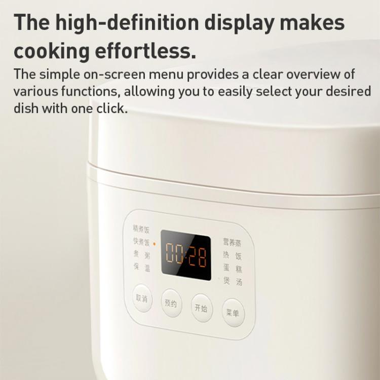 Original Xiaomi Mijia Smart Rice Cooker N1, CN Plug, 3L, 4L