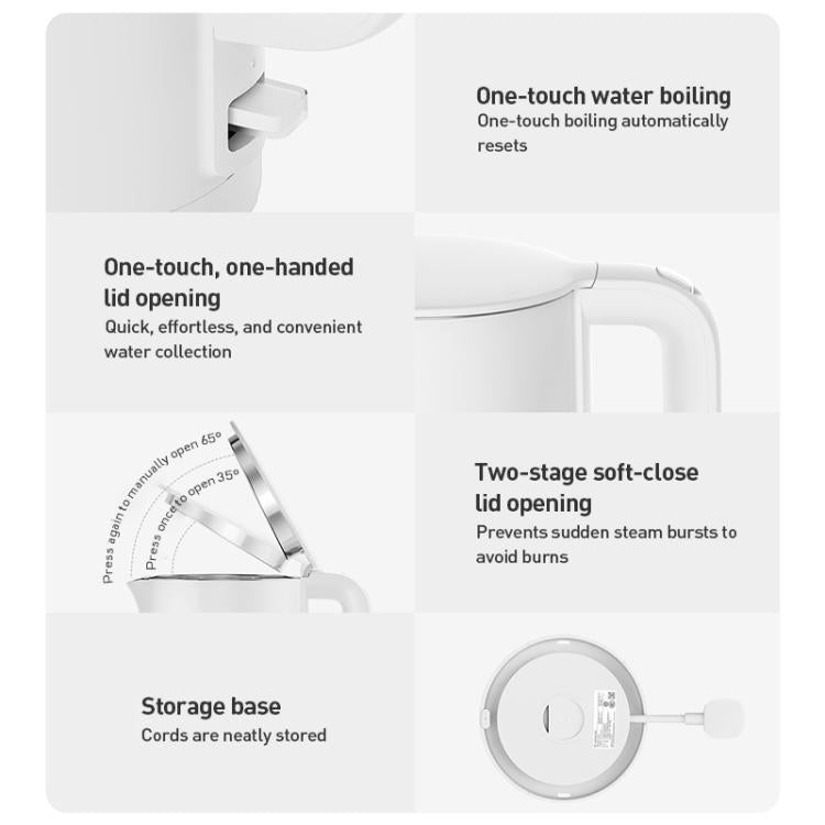 Original Xiaomi Mijia 1.7L 1800W Electric Kettle 3, CN Plug, Electric Kettle 3