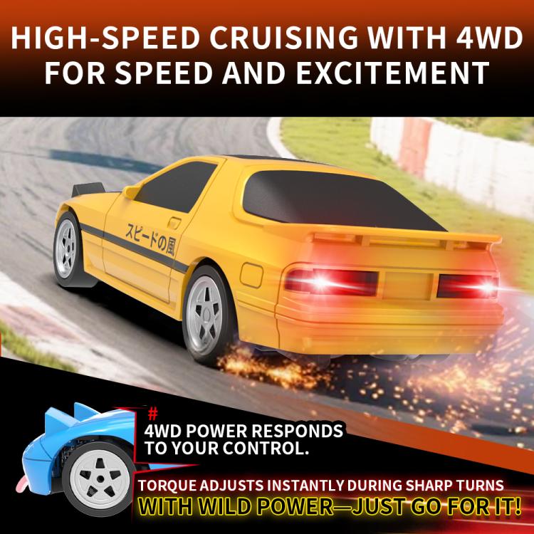 JJR/C C8827 A Q Version Full Scale 4WD Drift Remote Control Car, Standard Version, Gyroscope Version