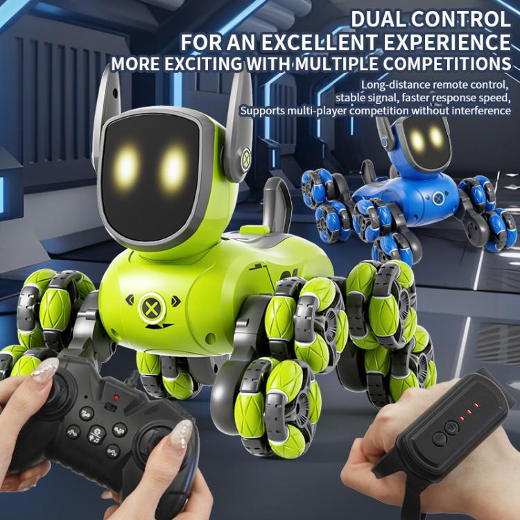 JJR/C Q200 Small Eight-wheeled Multi-function Remote Control Robot Dog