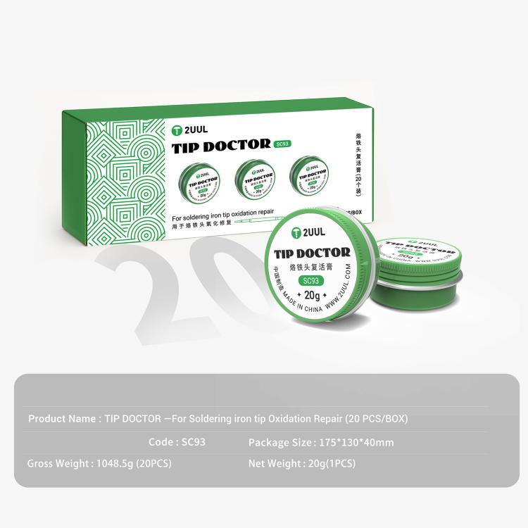 2UUL SC93 Tip Doctor Soldering Iron Tip Oxidation Repair Paste