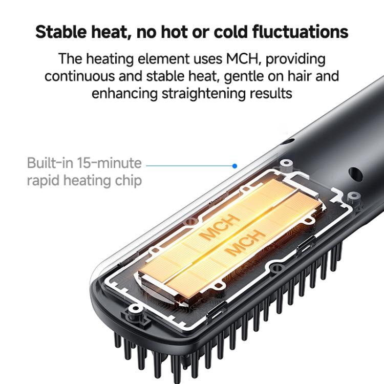 Yesido MG23 Smart Temperature Levels Cordless Hair Straightener