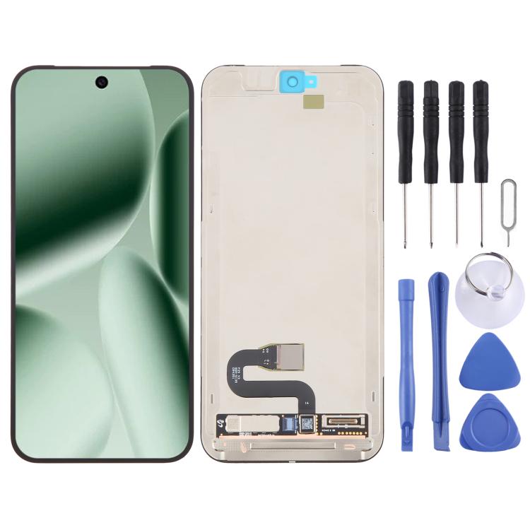 Original LCD Screen Digitizer Full Assembly with Frame, Supporting Fingerprint Identification, For Google Pixel 10 Pro XL, For Google Pixel 10 Pro, For Google Pixel 10