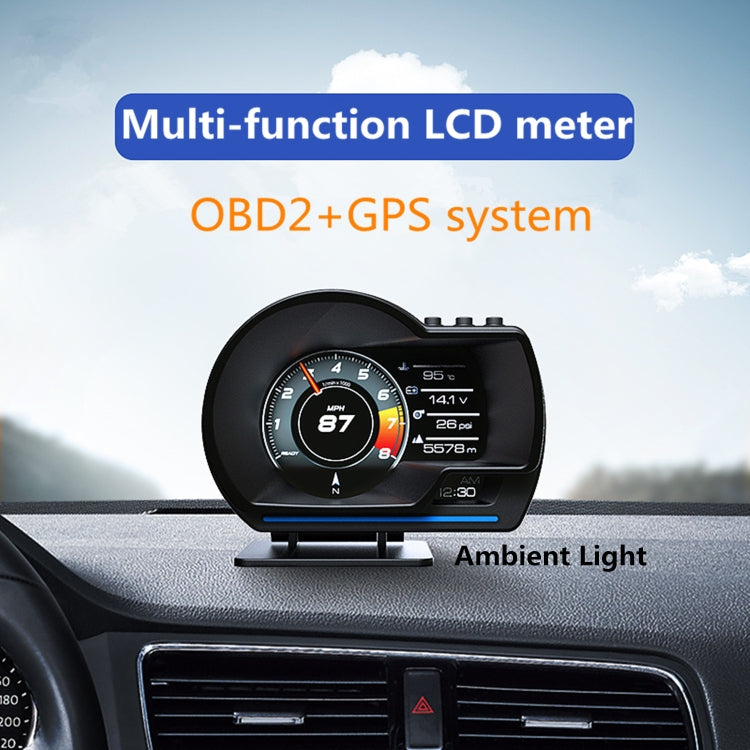 AP-6 Car HUD Head-up Display OBD GPS Driving Computer Code Table, AP-6