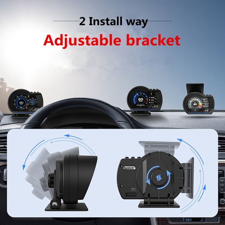 AP-6 Car HUD Head-up Display OBD GPS Driving Computer Code Table, AP-6