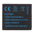 DMW-BCF10E 1000mAh Camera Battery For Panasonic DMC-FH22 / FH1 / FS15 / FH3 / F2 / F3 / 4GK, DMW-BCF10E