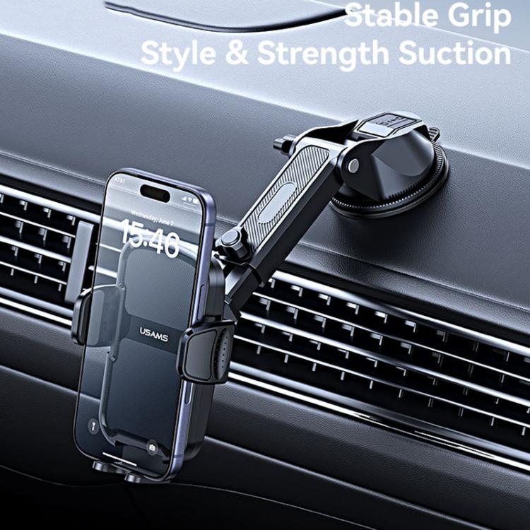 USAMS ZJ086 Car Vacuum Suction Cup Center Console Phone Holder, ZJ086