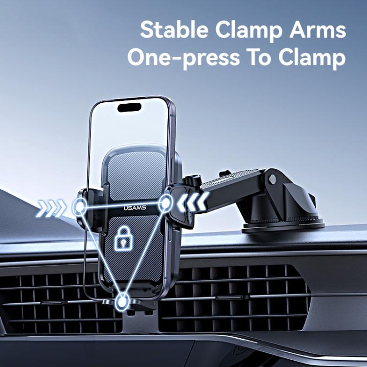 USAMS ZJ086 Car Vacuum Suction Cup Center Console Phone Holder, ZJ086
