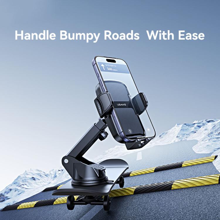 USAMS ZJ086 Car Vacuum Suction Cup Center Console Phone Holder, ZJ086