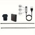 Skateboard RGB Ambient Light Strip with Battery Box, 0.5m