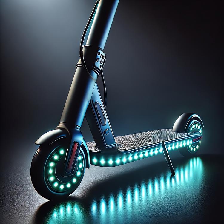Skateboard RGB Ambient Light Strip with Battery Box, 0.5m