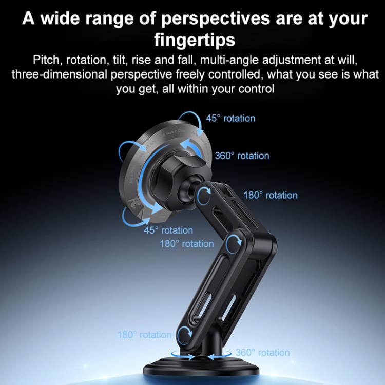 Yesido C317 15W Magnetic Car Wireless Charger Holder, C317