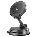 A14 Foldable Vacuum Strong Magnetic Car Wireless Charger Phone Holder, A14 (Black), A14 (Orange)