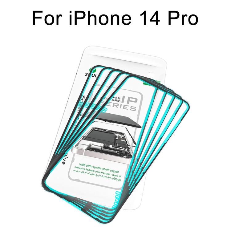 2UUL IP Series Screen Sealing Adhesive (5pcs/Box), For iPhone 17 Pro Max, For iPhone 17 Pro, For iPhone 17, For iPhone Air, For iPhone 16 Pro Max, For iPhone 16 Pro, For iPhone 16 Plus, For iPhone 16, For iPhone 15 Pro Max, For iPhone 15 Pro           ...
