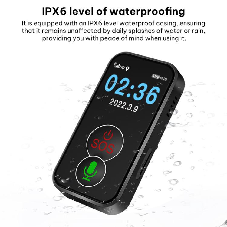 FA81 1.0-inch TFT Display 4G GPS Location Tracker Anti-loss Device for The Elderly Children, Asia / EU / Africa Version, American Version