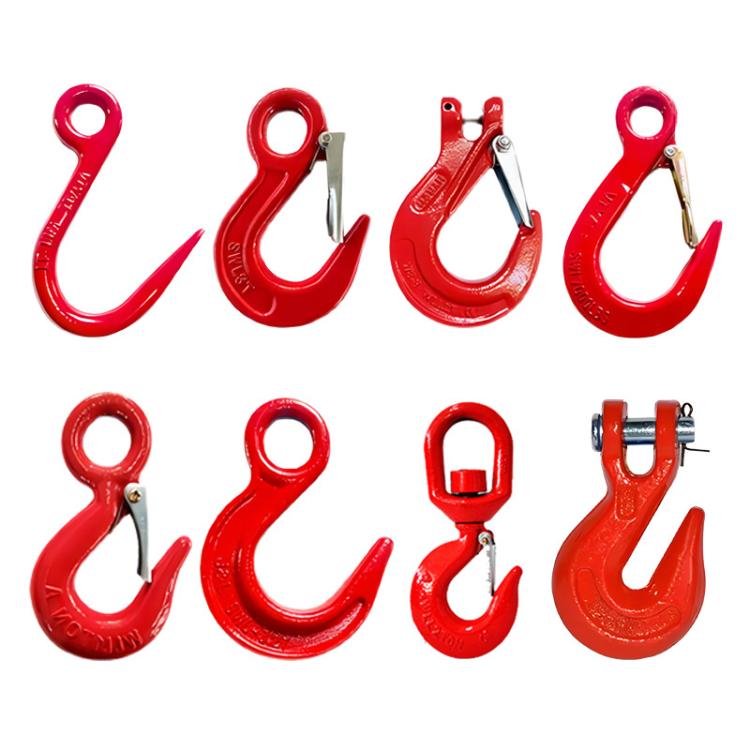 Alloy Steel Clevis Hook Lifting Sling Tool, 2T Load Large Opening Lifting Hook, 3.2T Load Large Opening Lifting Hook, 3.8T Load Large Opening Lifting Hook, 5.4T Load Large Opening Lifting Hook, 8T Load Large Opening Lifting Hook                        ...