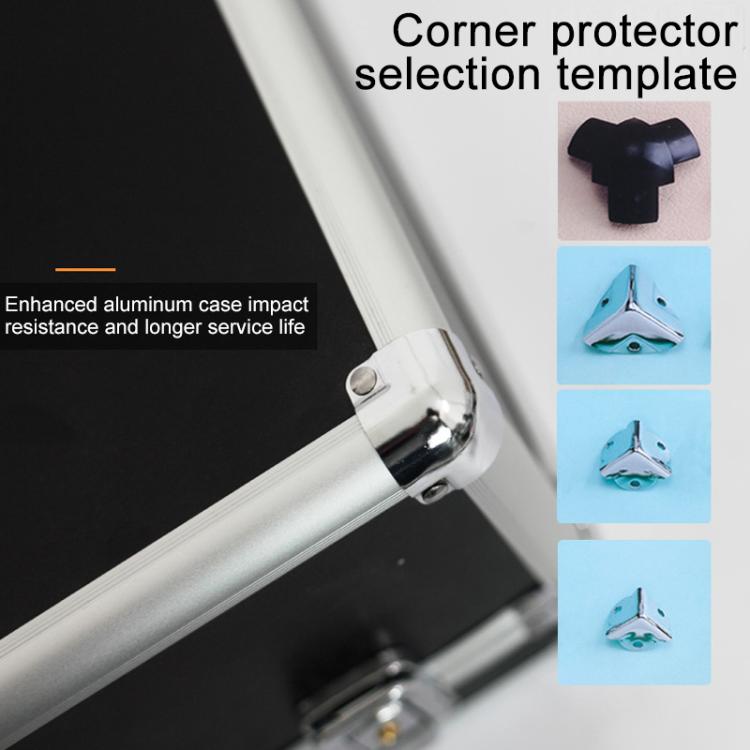 Aluminum Alloy Portable Toolbox with Buckle Lock