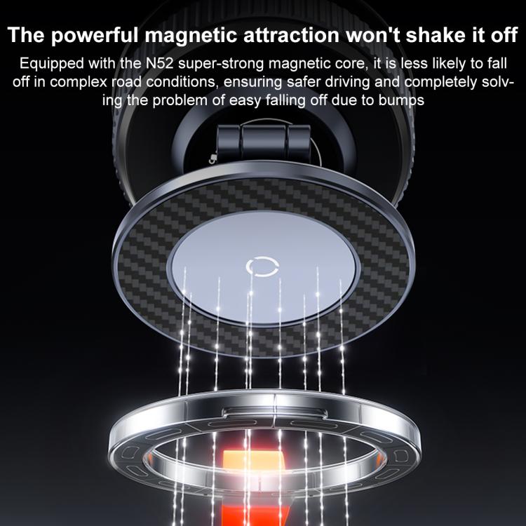K001B 360 Degree Rotation Suction Cup Car Magnetic Phone Holder, K001B