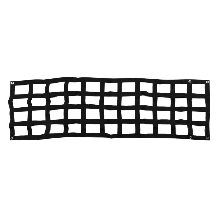 60 x 18 inch Heavy Duty Tailgate Cargo Net with Adjustable Rope Hooks, 60 x 18 inch