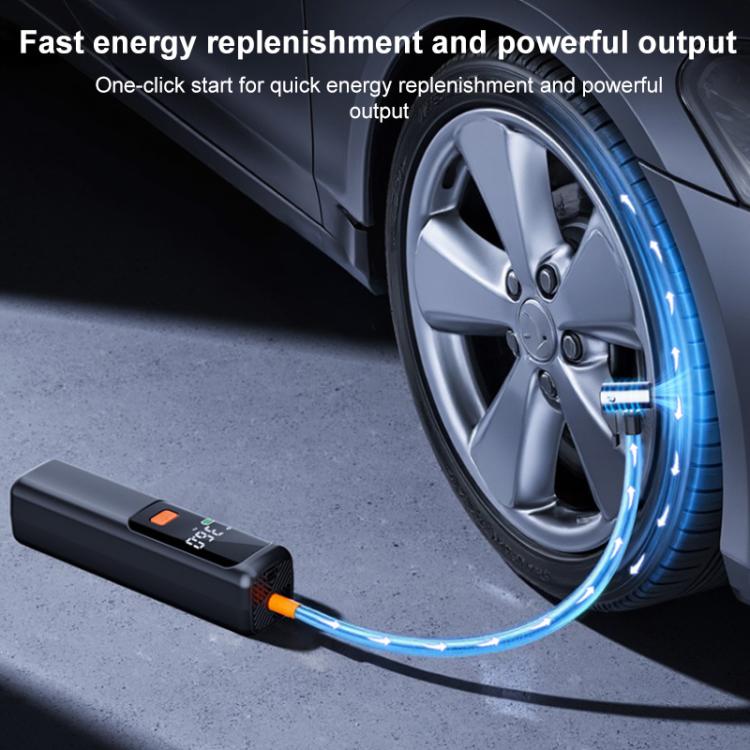 SUITU ST-5536 Car Wireless Digital Display Air Pump Portable Electric Tire Inflator, 4000mAh, 4500mAh