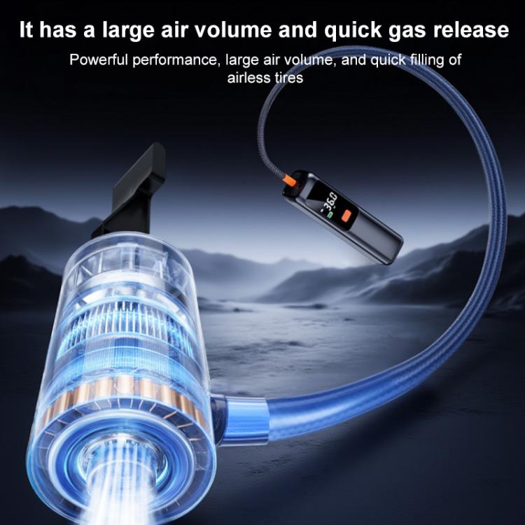 SUITU ST-5536 Car Wireless Digital Display Air Pump Portable Electric Tire Inflator, 4000mAh, 4500mAh