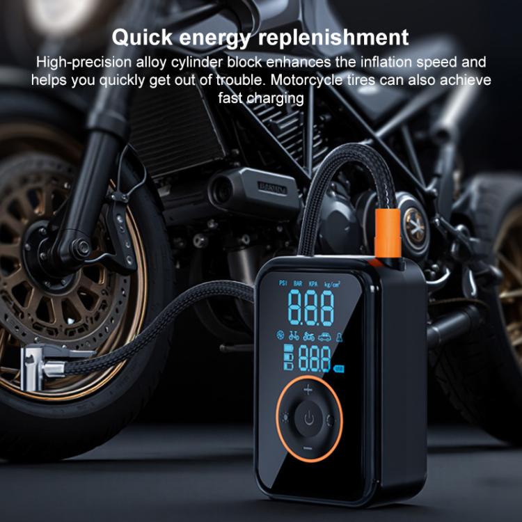 SUITU ST-5535B 4000mAh Digital Display Wireless Car Air Pump Electric Smart Tire Inflator
