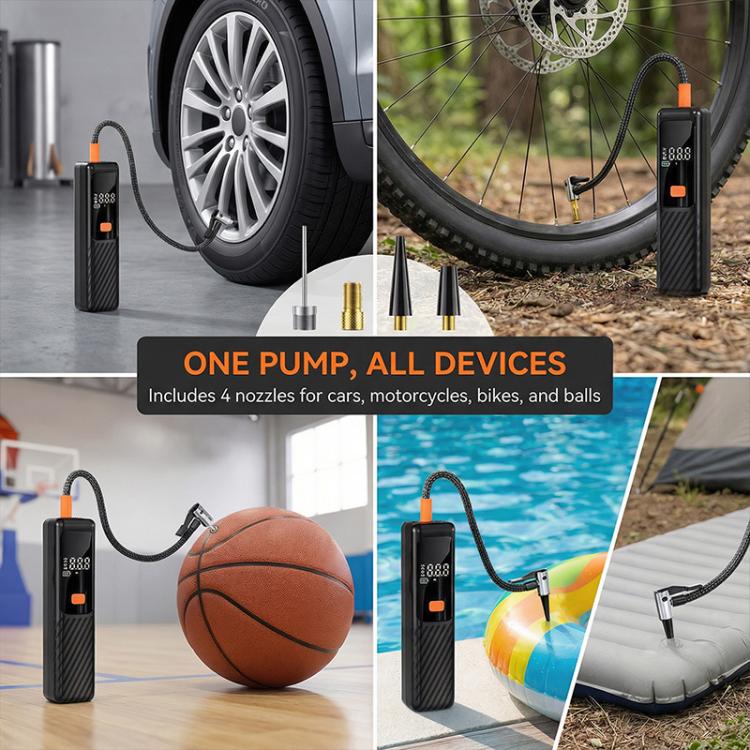 SUITU ST-5543 Car Wireless Digital Display Air Pump Electric Tire Inflator, 4000mAh, 4500mAh