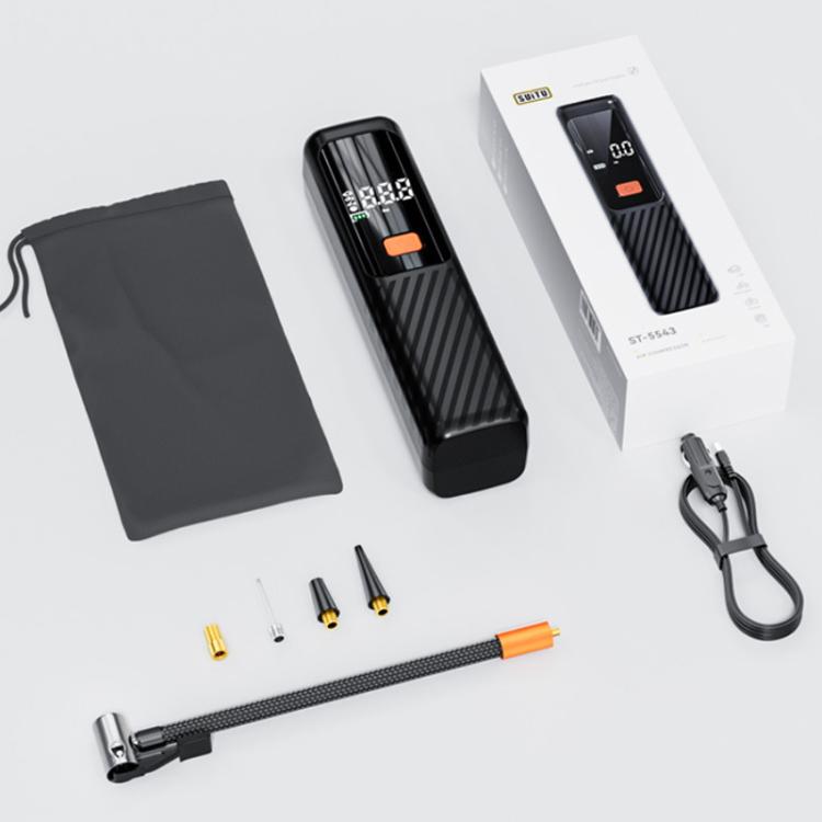 SUITU ST-5543 Car Wireless Digital Display Air Pump Electric Tire Inflator, 4000mAh, 4500mAh