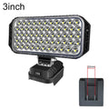 Dual USB LED Emergency Work Light, For Dayi Battery Slot, 3 inch Round High Beam, 4 inch Square High Beam, 5 inch Square High and Low Beam, 8 inch Square High and Low Beam, 10 inch Square High and Low Beam